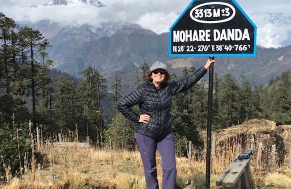 Denise_trekking_Nepal